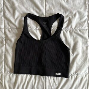 SOMMER RAY Black Ribbed Tank